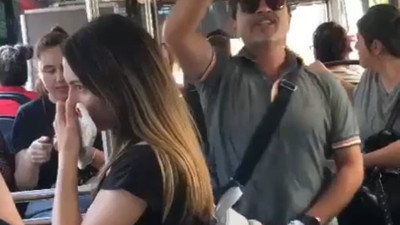 Antalya’da halk otobüsünde klima tartışması