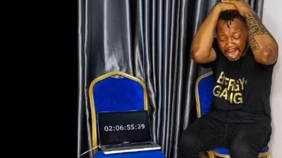 Rekor uğruna kör kaldı. Kayıtlara geçemedi