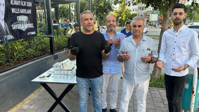 Adanalılar klimayı icat eden Carrier için lokma dağıttı