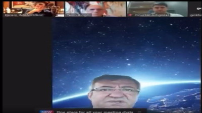 Uzayda gibi fon kullanan Engin Altay'ı GORA'daki Cem Yılmaz'a seslendirdiler