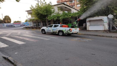 Böcek ve haşerelere karşı ilaçlama çalışması