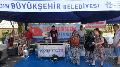 Aydın’da Kıbrıs Harekatı için lokma döküldü