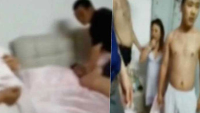 18 yıllık eşini oğlunun arkadaşıyla yakaladı