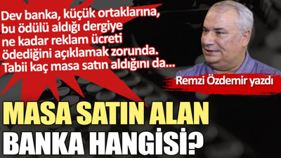 Masa satın alan banka hangisi?