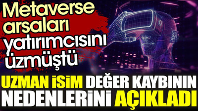 Metaverse arsaları yatırımcısını üzmüştü. Uzman isim değer kaybının nedenini açıkladı