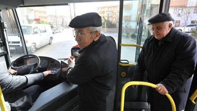 65 yaş üstüne toplu taşıma paralı oluyor. Verdiler yetkiyi alıyorlar etkiyi