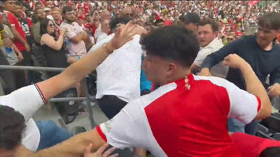 Hazırlık maçında yumruk yumruğa kavga