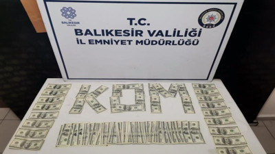 Bandırma'da sahte dolar operasyonu