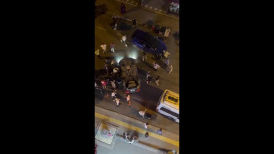 Pendik'te alkollü sürücüye meydan dayağı