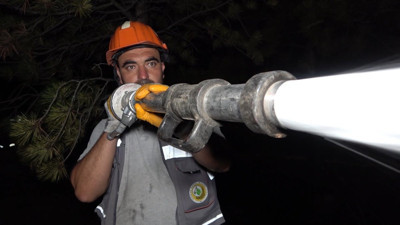 Kırıkkale'de orman yangını