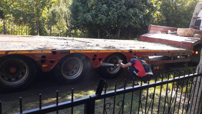 Seyir halindeki tır alev aldı (31 Temmuz 2023)