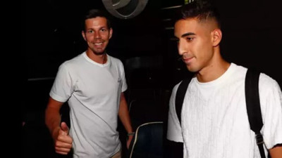 Miha Zajc ve Mert Müldür, Fenerbahçe için İstanbul'a geldi