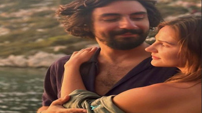 Alina Boz, sevgilisi Umut Evirgen ile aşk pozunu paylaştı