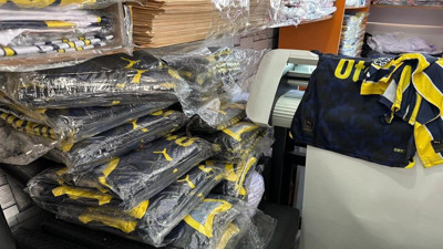 Fenerbahçe'den 'sahte forma' açıklaması. 7 milyon TL'lik ürüne el konuldu