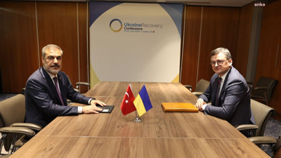 Hakan Fidan Ukraynalı mevkidaşı ile görüştü