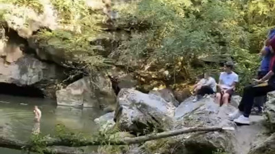 Bartın’da şelalede dalış yapan genç boğuldu