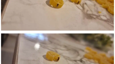 Ünlü markanın makarnasından çıktı. Paketi açtığında şoke oldu