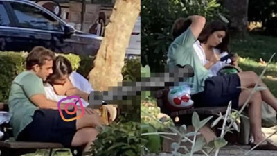 Mehmet Aslan oyuncu Ayça Ayşin Turan'la görüntülendi