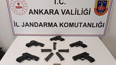 Silah kaçakçılığı operasyonunda 5 ruhsatsız tabanca ele geçirildi