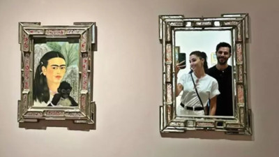 Hande Erçel ve Hakan Sabancı aşklarını sanata çevirdi