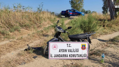 Motosiklet çalan hırsız parçalarına ayırırken yakalandı