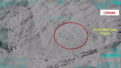 Beytüşşebap kırsalında 2 terörist etkisiz hale getirildi