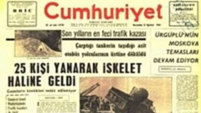 Cumhuriyet tarihinin en garip trafik kazası. 26 kişi hayatını kaybetmişti. Üstünden tam 58 yıl geçti