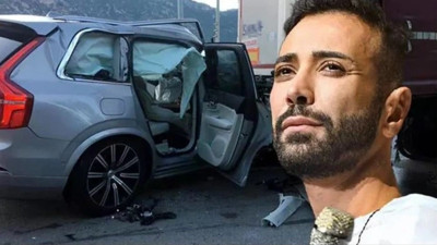 Tan Taşçı'dan ilk paylaşım. Aracıyla TIR'ın altına girmişti