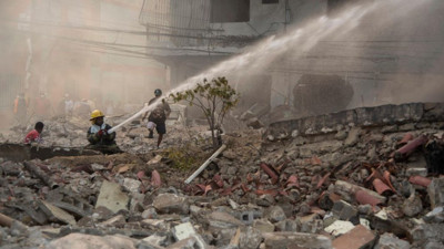 Dominik'te şiddetli patlama