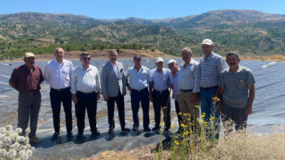 Çorum’daki gölete 6 yıldır su doldurulmadı. Susuz gölet