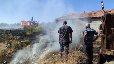 Malatya’da çıkan iki ayrı yangın söndürüldü
