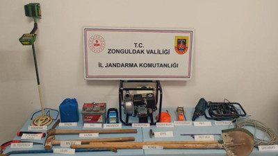 Zongultak'ta kaçak kazı yapan 6 kişi yakalandı