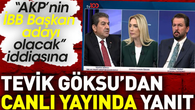Tevfik Göksu AKP'nin İBB Başkan adayı olacak mı? Canlı yayında açıkladı