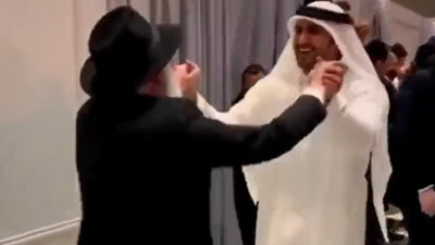 Yahudi ve Arapların dans görüntüsü dünya gündemine oturdu