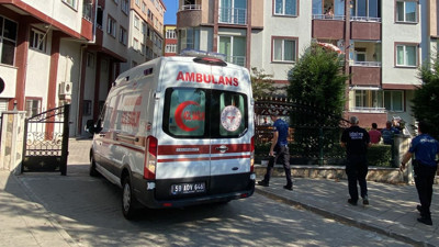 Koca apartmanı boşalttılar. Korku dolu anlar yaşandı