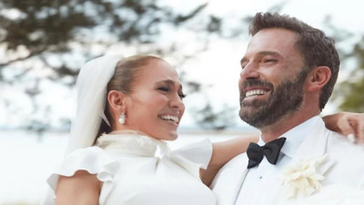 Jennifer Lopez'den 1'inci evlilik yıl dönümü kutlaması