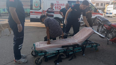 Adıyaman'da motosiklet ve kamyon çarpıştı: 1 yaralı