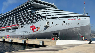 Dev gemi 2 bin 60 yolcuyla Bodrum’a geldi