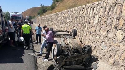 Erzincan'da feci kaza: 4 yaralı (23 Ağustos 2023)