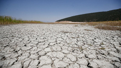 Kuruyan Avlan Gölü otlak oldu. Türkiye'nin gölleri birer birer kuruyor
