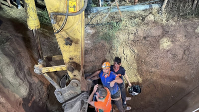 Isparta’da sondaj kuyusuna düşen çocuk 5 saatlik çalışma ile kurtarıldı