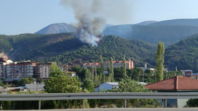 Soma'daki orman yangını kontrol altına alındı