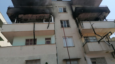 Mersin'de ev yangını (25 Ağustos 2023)