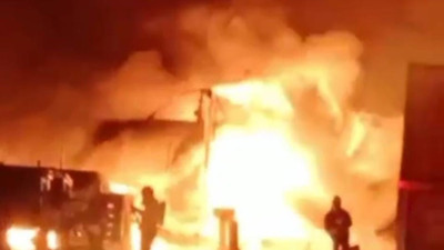 Kocaeli’de asfalt eritme tankında patlama: 2 yaralı