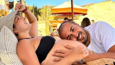 Ezgi Mola’nın eşi doğacak oğlunu sabırsızlıkla bekliyor