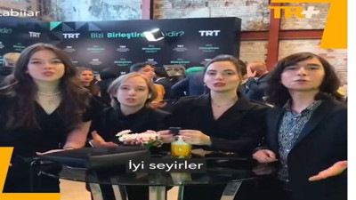 TRT'nin dijital kanal tanıtımında ünlüleri Arapça konuşturdular. Paranın satın alamayacağı bir şey kalmadı