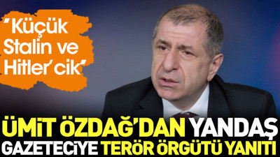 Ümit Özdağ’dan yandaş gazeteciye terör örgütü yanıtı