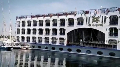 Mısır’da yolcu gemisi battı: 1 ölü, 1 kayıp