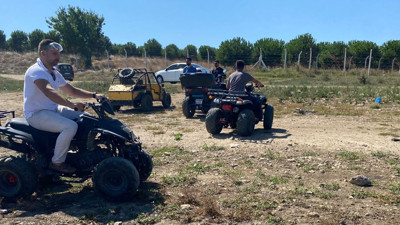 Büyükçekmece Gölü kurudu motor pistine döndü. Alarm zilleri çalıyor