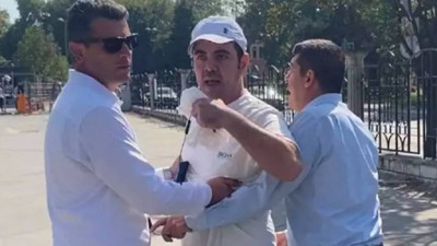 Tramvay hattı açılışında provokasyon girişimi